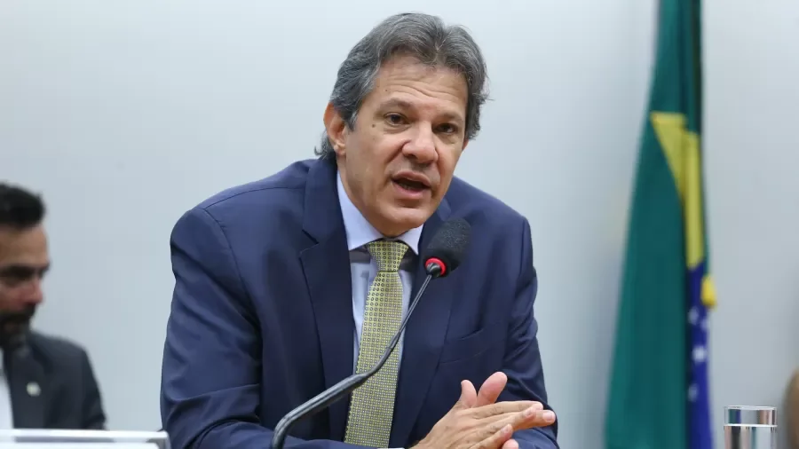 Fernando Haddad, ministro da Fazenda, durante audiência na Câmara 